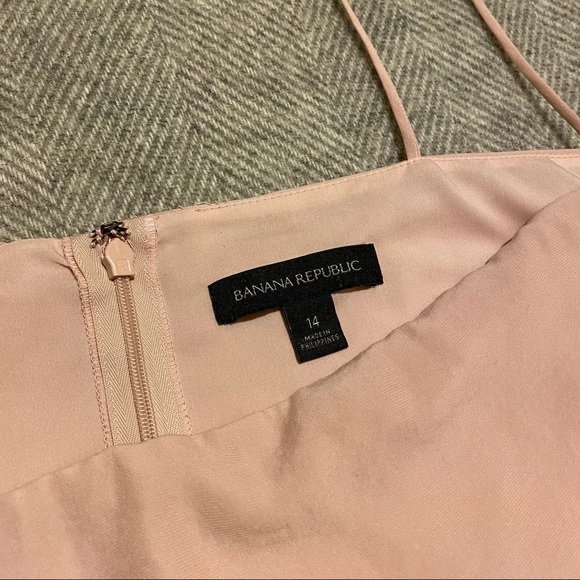 BANANA REPUBLIC Satin Maxi Dress (size 14) - Picture 7 of 7